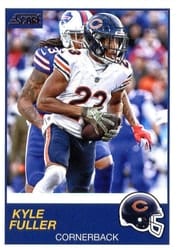 2019 Score Base Set Kyle Fuller #209 card