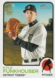 2022 Topps Heritage Base Set Kyle Funkhouser #452 card