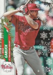 2020 Topps Holiday Base Set Kyle Garlick #HW5 card
