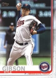 2019 Topps Base Set Kyle Gibson #597 card