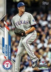 2020 Topps Update Base Set Kyle Gibson #U-26 card
