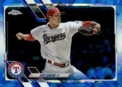 2021 Topps Chrome Update Sapphire Edition Base Set Kyle Gibson #US183 card