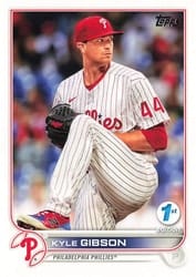 2022 Topps 1st Edition Base Set Kyle Gibson #57 card