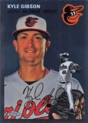 2023 Topps Chrome Platinum Anniversary Base Set Kyle Gibson #259 card
