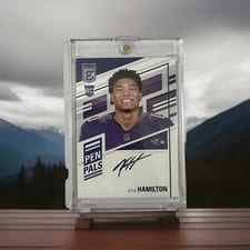 2022 Donruss Elite Pen Pals Kyle Hamilton #PP-KH card