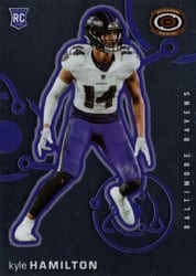 2022 Panini Chronicles Dynagon Rookies Kyle Hamilton #D-13 card