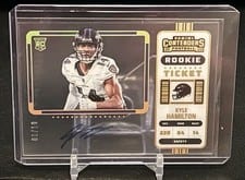 2022 Panini Contenders Kyle Hamilton #128V card
