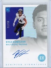 2022 Panini Encased Scripted Signatures Kyle Hamilton #SS-KH card