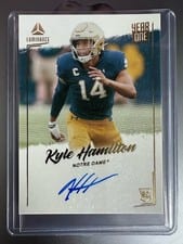2022 Panini Luminance Year One Signatures Kyle Hamilton #YSR-KHA card