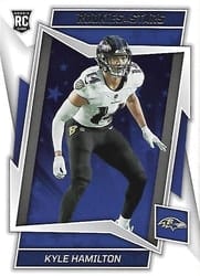 2022 Panini Rookies & Stars Base Set Kyle Hamilton #135 card