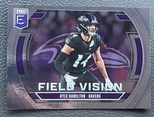 2025 Donruss Elite Field Vision Kyle Hamilton #4 card