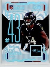 2025 Score Top 100 Kyle Hamilton #43 card