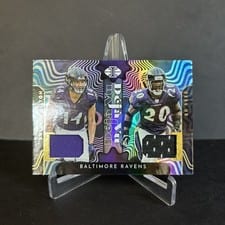 2022 Panini Illusions Déjà Vu Kyle Hamilton / Ed Reed #DV-BR card