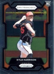 2024 Panini Prizm Base Set Kyle Harrison #3 card
