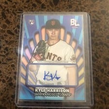 2024 Topps Big League Opening Act Autographs Kyle Harrison #OAA-KH card