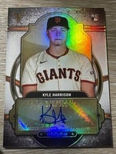 2024 Topps Triple Threads Rookie Autograph Kyle Harrison #RA-KH card