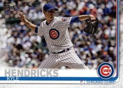 2019 Topps Base Set Kyle Hendricks #171 card