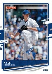 2020 Donruss Base Set Kyle Hendricks #142 card