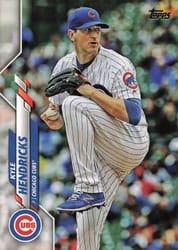 2020 Topps Base Set Kyle Hendricks #26 card