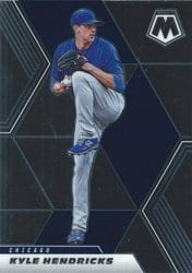 2021 Panini Mosaic Base Set Kyle Hendricks #163 card