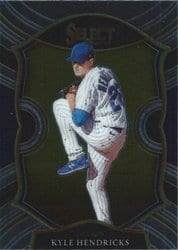 2021 Panini Select Base Set Kyle Hendricks #74 card