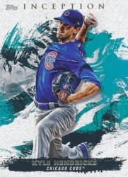 2021 Topps Inception Base Set Kyle Hendricks #99 card