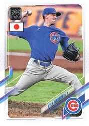 2021 Topps Japan Edition Base Set Kyle Hendricks #83 card