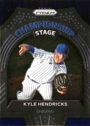 2022 Panini Prizm Championship Stage Kyle Hendricks #CS-10 card