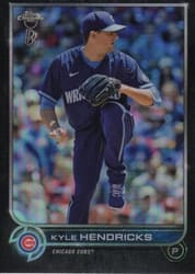 2022 Topps Chrome Ben Baller Edition Base Set Kyle Hendricks #117 card