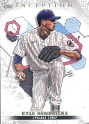 2022 Topps Inception Base Set Kyle Hendricks #25 card