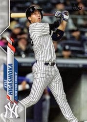 2020 Topps Update Base Set Kyle Higashioka #U-52 card