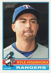 2025 Topps Heritage Base Set Kyle Higashioka #638 card