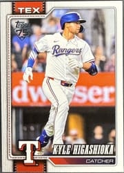 2026 Topps Base Set Kyle Higashioka #557 card