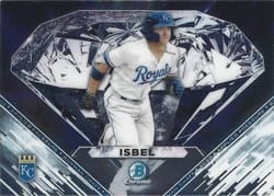 2020 Bowman Draft Applied Pressure Kyle Isbel #AP-KI card