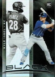 2021 Panini Chronicles Black Kyle Isbel #20 card