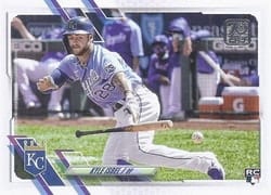 2021 Topps Update Base Set Kyle Isbel #US220 card