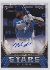 2021 Topps Update Baseball Stars Autographs Kyle Isbel #BSA-KI card