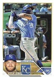 2023 Topps Base Set Kyle Isbel #578 card