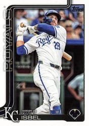 2025 Topps Base Set Kyle Isbel #470 card