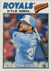 2026 Topps Heritage Base Set Kyle Isbel #365 card