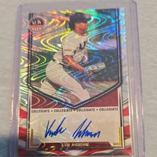 2025 Panini Stars & Stripes Collegiate National Team Signatures Kyle Johnson #NTS-KJ card