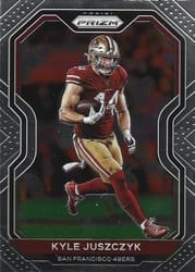 2020 Panini Prizm Base Set Kyle Juszczyk #289 card