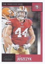2020 Score Base Set Kyle Juszczyk #318 card