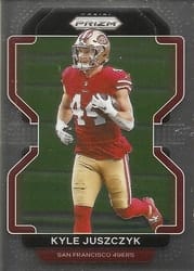 2021 Panini Prizm Base Set Kyle Juszczyk #57 card