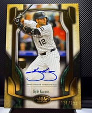 2026 Topps Tier One Break Out Autographs Kyle Karros #BOA-KK card