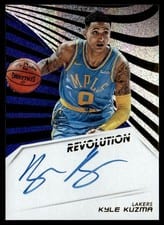 2018 Panini Revolution Autographs Kyle Kuzma #AU-KKZ card