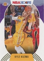2020-21 Hoops Winter Base Set Kyle Kuzma #23 card