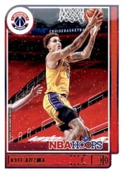 2021-22 Hoops Winter Base Set Kyle Kuzma #166 card