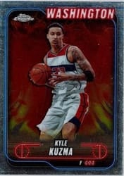2024-25 Topps Chrome Base Set Kyle Kuzma #15 card