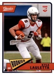 2018 Panini Classics Base Set Kyle Lauletta #288 card